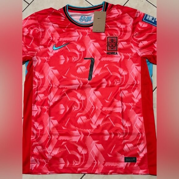 Korea Son Heung-Min Jersey # 7 , Unisex - Picture 14 of 16